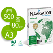 NAVIGATOR PAPEL UNIVERSAL A3 80G 500-PACK 006126